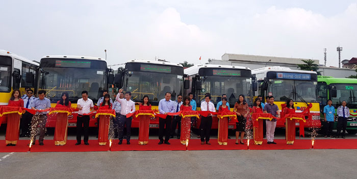 tuyến bus 103 phủ sóng khu đô thị thanh hà