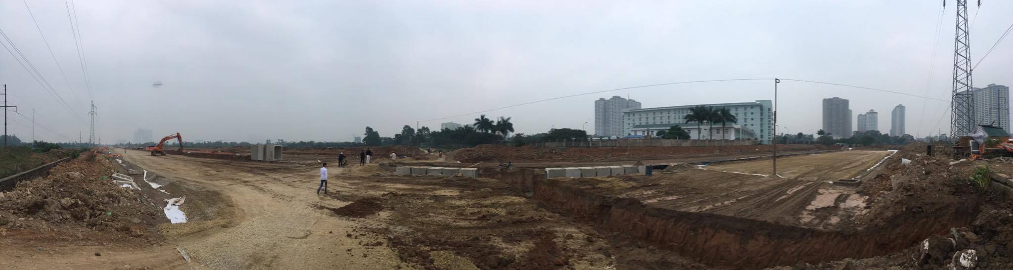 đường trục Nguyễn Xiển - Thanh Hà