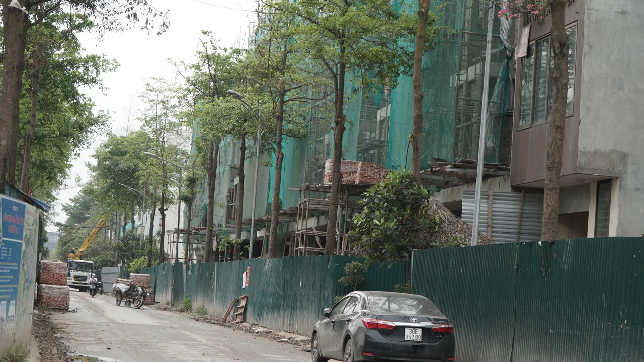 Tiến độ khu đô thị Thanh Hà B1.1