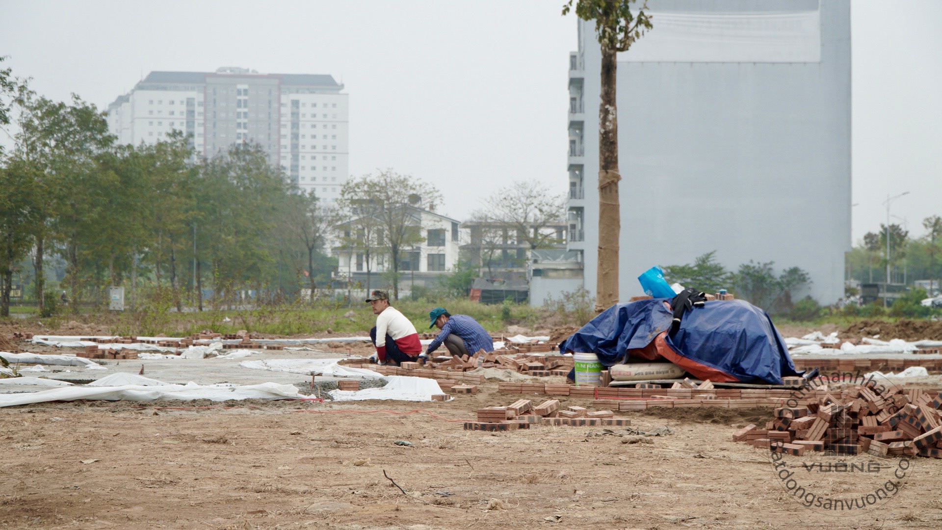 Tiến độ khu đô thị Thanh Hà