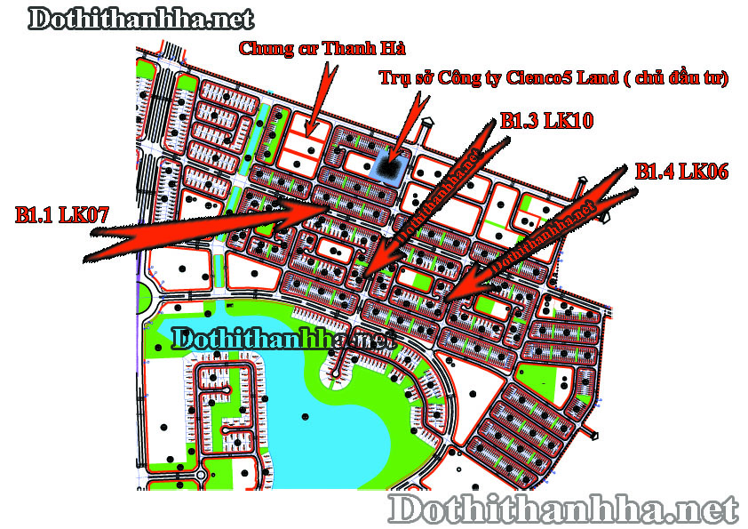 bán liền kề biệt thự thanh hà Cienco 5 Hà Đông