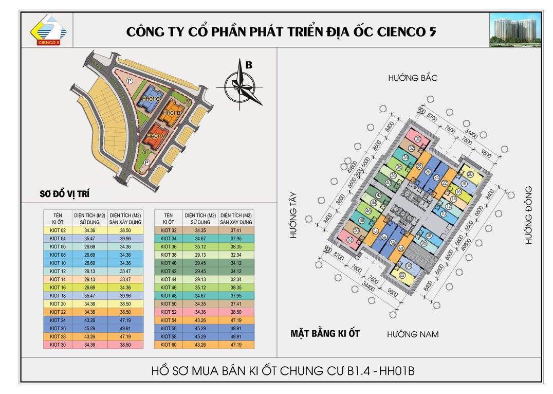 ban kiot chung cu thanh ha
