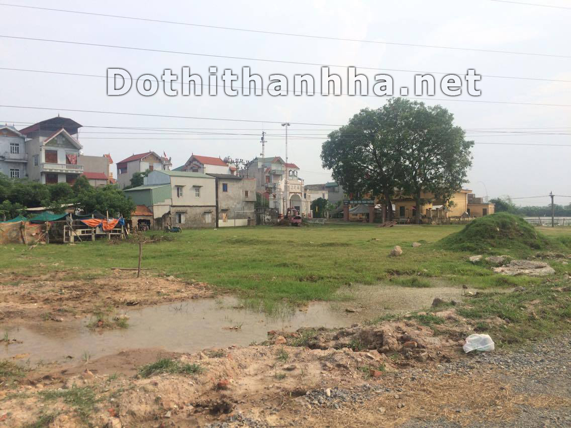 Khu A  đô thị Thanh Hà Mường Thanh 