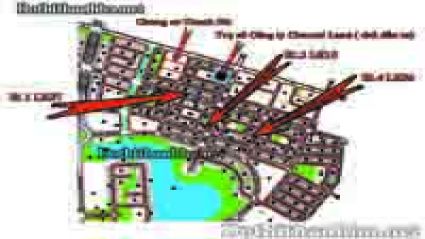Download bản đồ chia lô khu đô thị Thanh Hà khu B