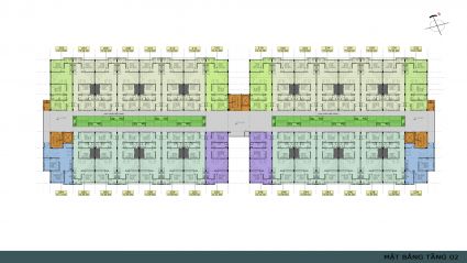 Thiết kế tầng 2 chung cư Thanh Hà Mường Thanh
