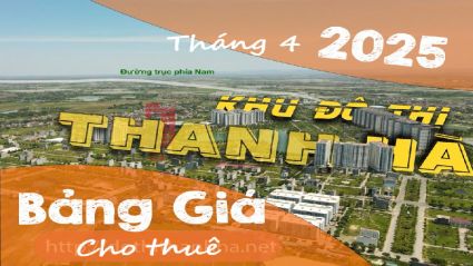 BẢNG GIÁ CHO THUÊ BIỆT THỰ KHU ĐÔ THỊ THANH HÀ MỚI NHẤT NĂM 2025 CẬP NHẬT MỚI HÀNG NGÀY