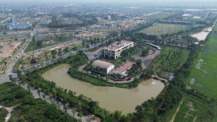 Bán Biệt Thự Thanh Hà A2.2 BT03 Diện Tích 360m² Mặt Tiền 12m Hướng Tây Gần Ban Quản Lý Dự Án
