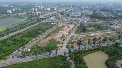 Bán Biệt Thự Thanh Hà A2.2 BT02 Diện Tích 300m² Mặt Tiền 12m Hướng Tây Gần Sân Golf Đường 17m