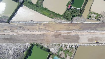 Thông báo về việc đền bù thu hồi đất đường trục phía Nam Cienco 5 Mường Thanh