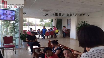 Không khí giao dịch trước giờ mở bán liền kề biệt thự Thanh Hà của chủ đầu tư Mường Thanh Cienco 5