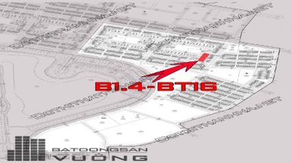Bán Biệt thự Thanh Hà B1.4 BT16 diện tích 202m2 căn góc vườn hoa mặt tiền 10,1m hướng Tây Bắc đường 14m gần trường mầm non victoria