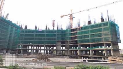 Cập nhật tiến độ chung cư Thanh Hà B1.3 HH03 