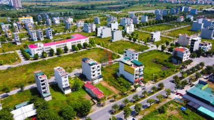 DOTHITHANHHA.NET Cập nhật tiến độ dự án liền kề thanh hà cienco 5 tháng 10 2020