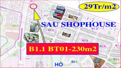 Bán biệt thự thanh hà B1.1 biệt thự 01 diện tích 230m2 sau shophouse vị trí kinh doanh siêu đầu tư liên hệ:0906205887