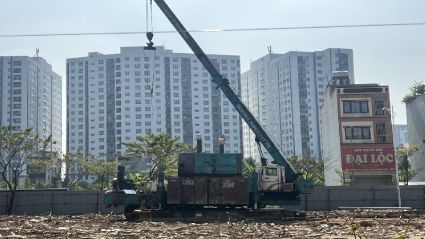 Cập nhật tiến độ khu B1.1 khu đô thị Thanh Hà tháng 12/2023