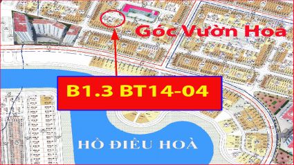 Chính chủ bán biệt thự thanh hà B1.3 biệt thự 14 lô 04 diện tích 202m2 góc vườn hoa giá liên hệ.0906205887