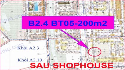Chính chủ cần bán biệt thự thanh hà B2.4 Bt05 diện tích 200m2 Sau shophouse giá rẻ Lh.0906205887